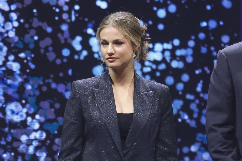 Spanish Princess Leonor de Borbon attending Princess of Girona awards 2025 in Girona on Wednesday, 23 July 2025.