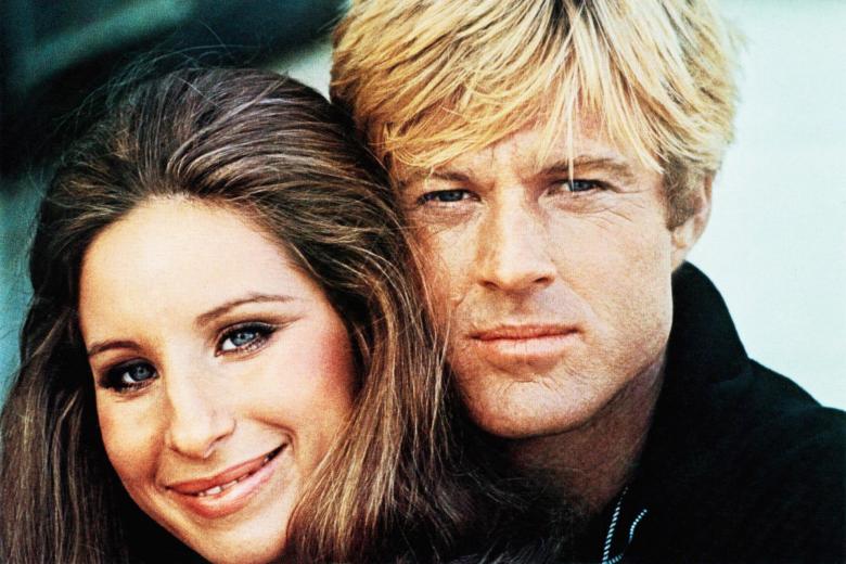 BARBRA STREISAND AS KATIE MOROSKY AND ROBERT
REDFORD AS HUBBELL GARDNER FROM THE 1973 FILM
THE WAY WE WERE / TAL COMO ERAMOS