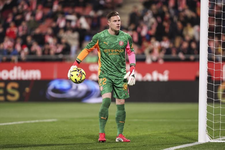 Ter Stegen debutó con la camiseta del Girona