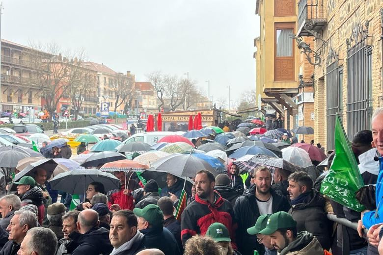 Manifestación Agricultores y Ganaderos Toledo
