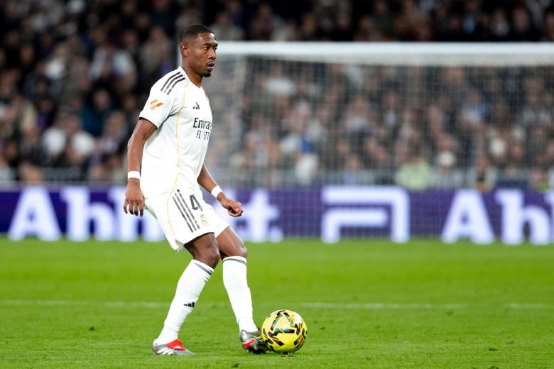 Mandatory Credit: Photo by Guillermo Martinez/NurPhoto/Shutterstock (16648157z)
David Alaba of Real Madrid is in action during the La Liga 2025/26 match between Real Madrid and Real Sociedad at Santiago Bernabeu Stadium in Madrid, Spain, on February 14.
Real Madrid CF v Real Sociedad - LaLiga EA Sports, Spain - 14 Feb 2026 *** Local Caption *** .
