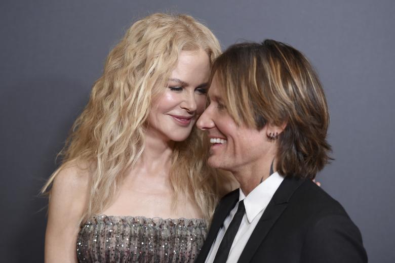 Singer Keith Urban and Nicole Kidman at the 22nd annual Hollywood Film Awards in Beverly Hills, California on November 4, 2018.