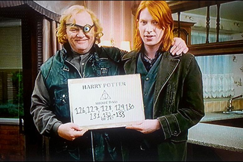 Brendan Gleeson y Domhnall Gleeson- Harry Potter y las reliquias de la muerte (2010)