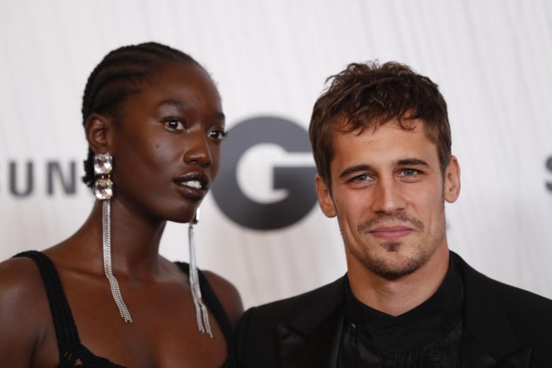 Martiño Rivas y la modelo Lily Fofana en los Premios GQ 2021 | Gtres