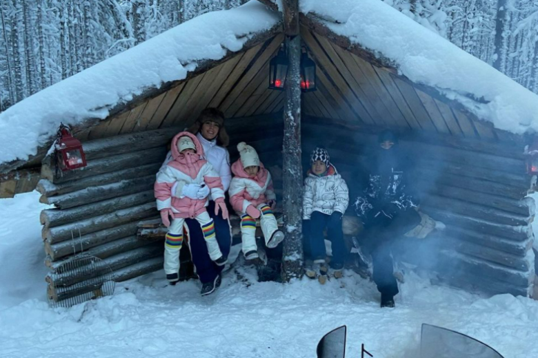 Georgina disfruta de una jornada en la nieve con sus hijos | Instagram
