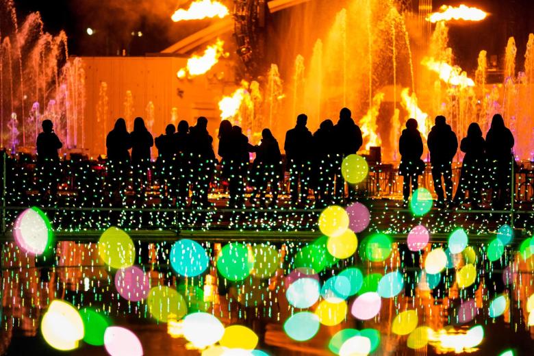 Espectáculo de luces