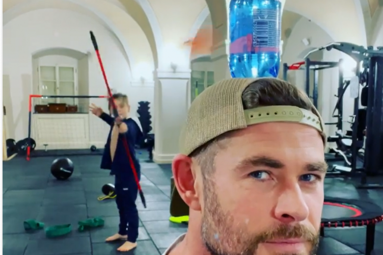 Chris Hemsworth disfruta con sus hijos en ausencia de Elsa Pataky | Instagram