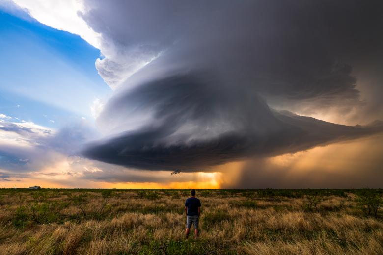 A professional photographer has revealed the reality of storm chasing and some of his craziest shots.
Mike Olbinski, 47, from Phoenix, Arizona, US, spends a lot of his time chasing and finding the best storms to photograph across the US – and he says the experience is exhilarating.