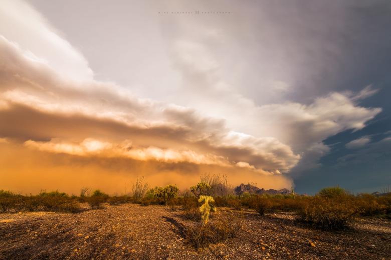 A professional photographer has revealed the reality of storm chasing and some of his craziest shots.
Mike Olbinski, 47, from Phoenix, Arizona, US, spends a lot of his time chasing and finding the best storms to photograph across the US – and he says the experience is exhilarating.