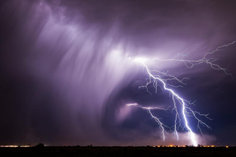 A professional photographer has revealed the reality of storm chasing and some of his craziest shots.
Mike Olbinski, 47, from Phoenix, Arizona, US, spends a lot of his time chasing and finding the best storms to photograph across the US – and he says the experience is exhilarating.
