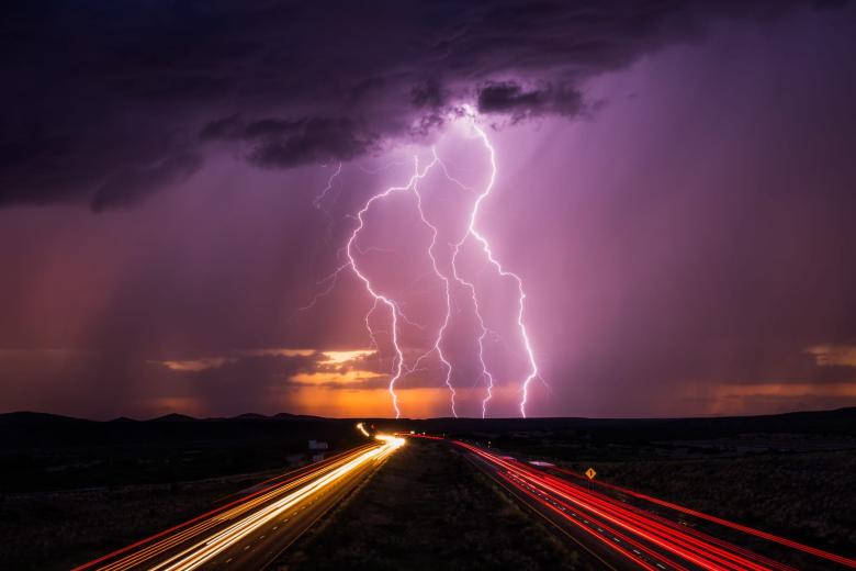 A professional photographer has revealed the reality of storm chasing and some of his craziest shots.
Mike Olbinski, 47, from Phoenix, Arizona, US, spends a lot of his time chasing and finding the best storms to photograph across the US – and he says the experience is exhilarating.