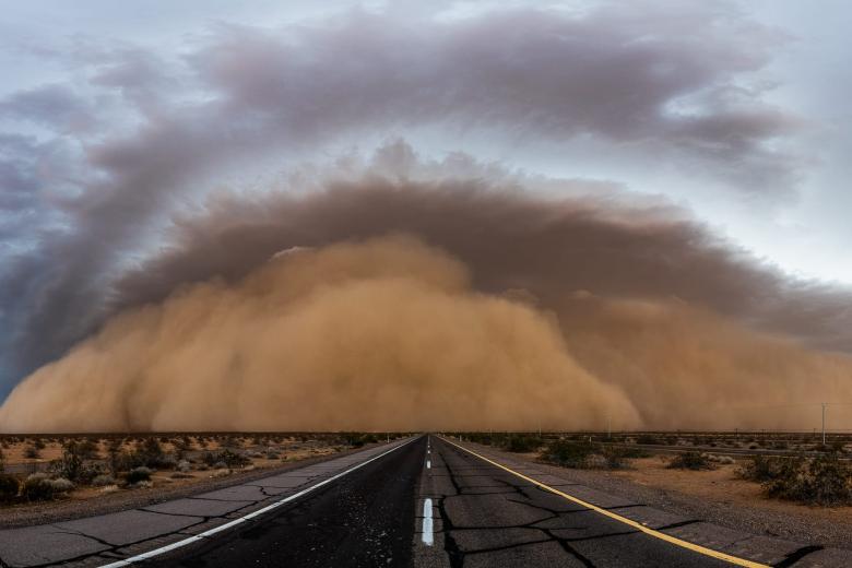 A professional photographer has revealed the reality of storm chasing and some of his craziest shots.
Mike Olbinski, 47, from Phoenix, Arizona, US, spends a lot of his time chasing and finding the best storms to photograph across the US – and he says the experience is exhilarating.