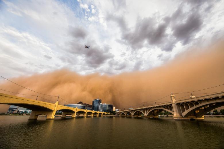 A professional photographer has revealed the reality of storm chasing and some of his craziest shots.
Mike Olbinski, 47, from Phoenix, Arizona, US, spends a lot of his time chasing and finding the best storms to photograph across the US – and he says the experience is exhilarating.