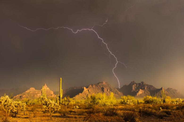 A professional photographer has revealed the reality of storm chasing and some of his craziest shots.
Mike Olbinski, 47, from Phoenix, Arizona, US, spends a lot of his time chasing and finding the best storms to photograph across the US – and he says the experience is exhilarating.