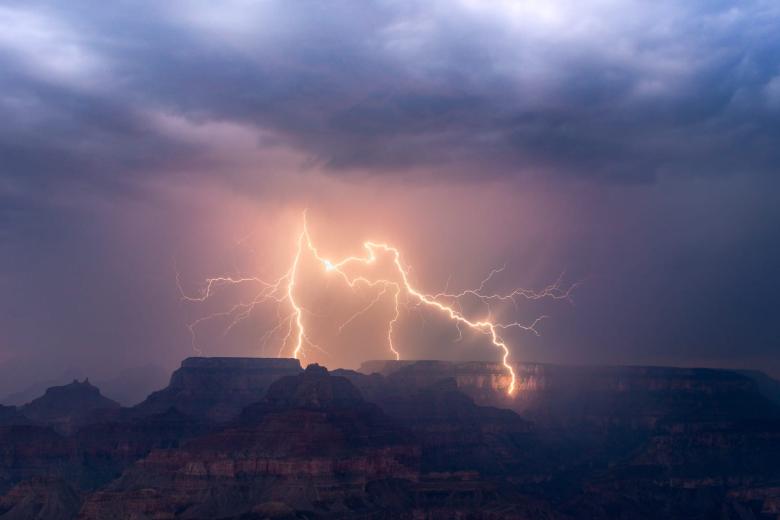 A professional photographer has revealed the reality of storm chasing and some of his craziest shots.
Mike Olbinski, 47, from Phoenix, Arizona, US, spends a lot of his time chasing and finding the best storms to photograph across the US – and he says the experience is exhilarating.