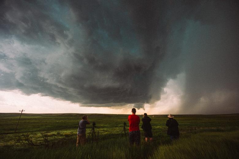 A professional photographer has revealed the reality of storm chasing and some of his craziest shots.
Mike Olbinski, 47, from Phoenix, Arizona, US, spends a lot of his time chasing and finding the best storms to photograph across the US – and he says the experience is exhilarating.