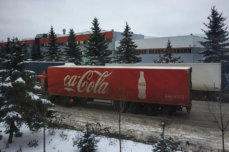 Planta de procesamiento de Coca-Cola en Moscú