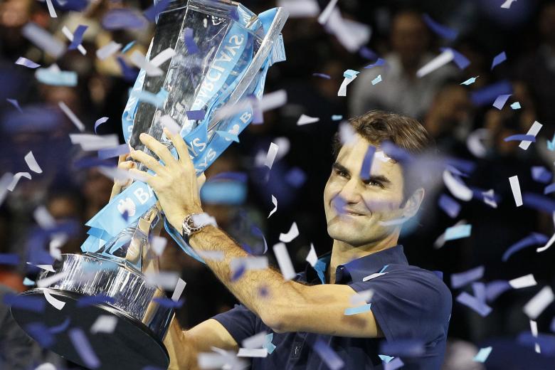 Roger Federer es el tenista que más veces ha logrado ganar (6) las ATP Finals