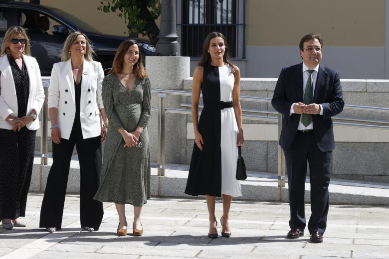 Spanish Queen Letizia during Queen Letizia 2021 awards in Merida (Badajoz) on Wednesday, 4 May 2022.