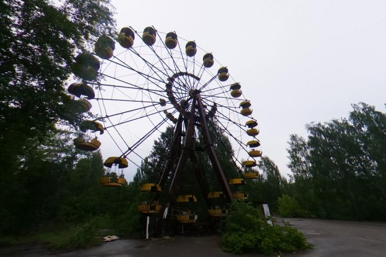 El parque de atracciones de Prípiat en Chernóbil es uno de los lugares más visitados en Google Maps