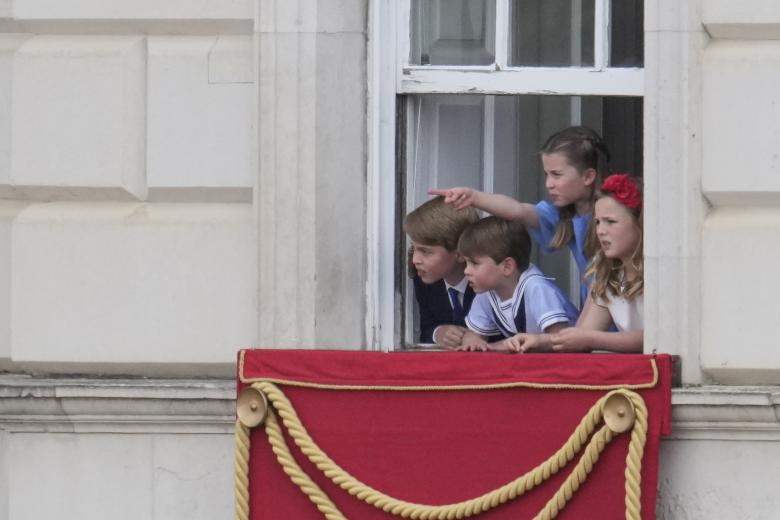 Los niños de la Familia Real británica