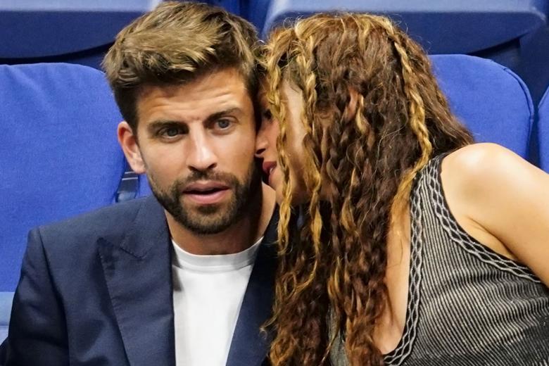 Gerard Piqué y Shakira en el US Open 2019 en Flushing, NY