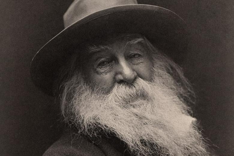 El bueno de Walt Whitman, poeta por antonomasia quiso donar