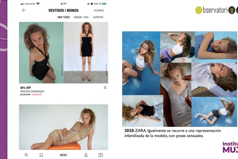 Sexualización niñas publicidad