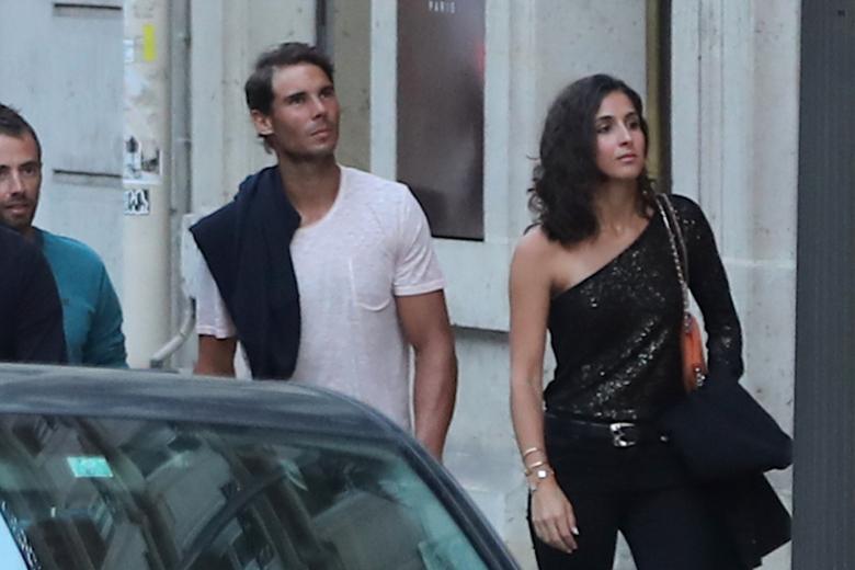 Rafael Nadal y Xisca Perello en Paris