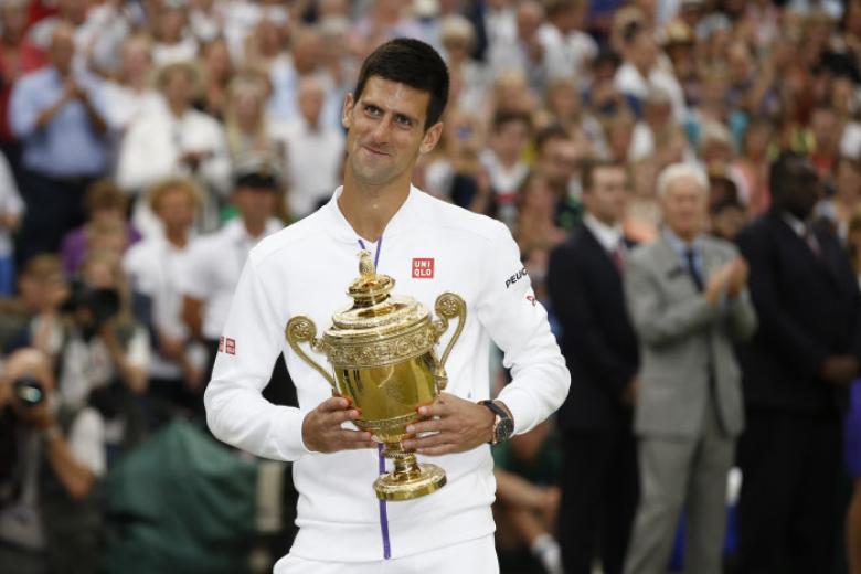 Novak Djokovic during the final men's championship match of the U.S. Open tennis tournament, Sunday, Sept. 13, 2015, in New York.