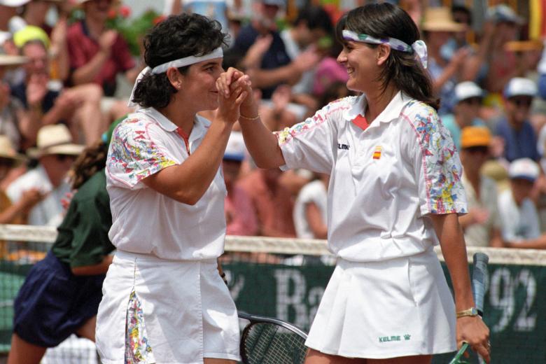 Una plata que supo a oro - Arantxa Sánchez Vicario y Conchita Martínez, las dos mejores jugadores de tenis en la historia de España, formaron pareja en Barcelona 1992 y ganaron una gran medalla de plata