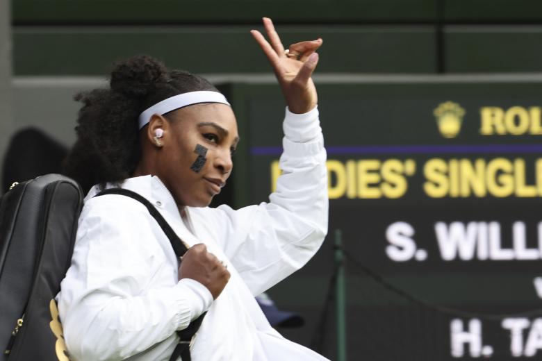 El adiós de Wimbledon. Serena reapareció tras un año sin competir en el Grand Slam de la hierba y se llevó una ovación de época una vez que perdió en primera ronda