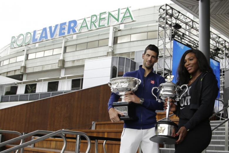 Junto a Novak Djokovic en Australia en 2016 como ganadores del Grand Slam ese año