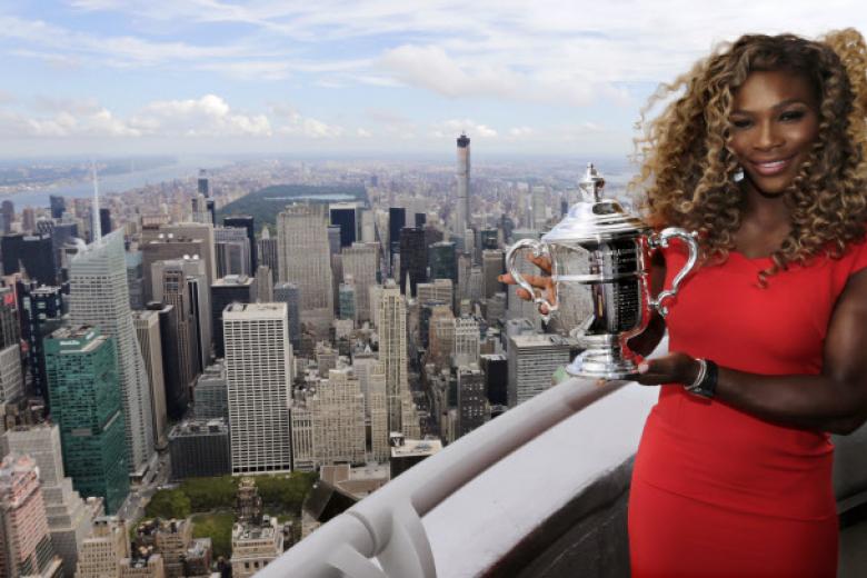 Sobre el cielo de Nueva York, Serena Williams ganó hasta seis veces el US Open