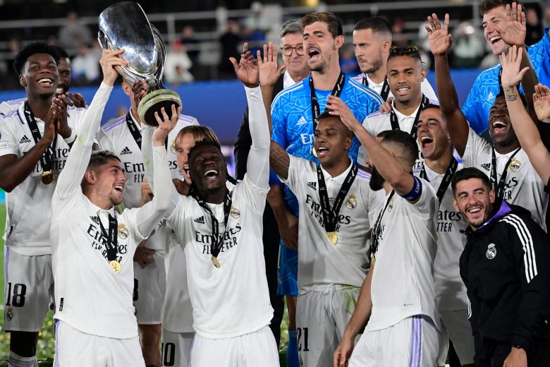 El Real Madrid ha conquistado su quinta Supercopa de Europa: 2002, 2014, 2016, 2017 y 2022