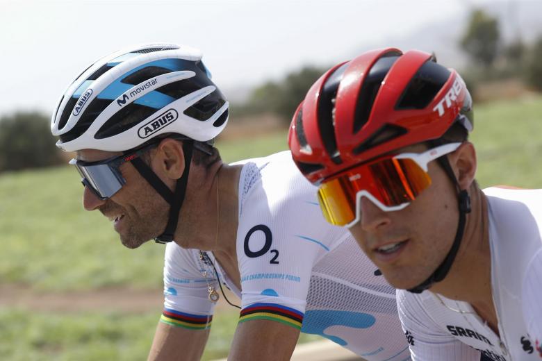 Además de Alejandro Valverde, hay otros tres ciclistas murcianos en la presente edición de La Vuelta