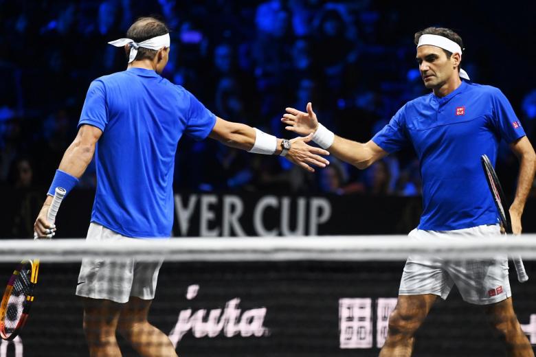 El sábado entre dos leyendas del tenis y del deporte: Roger Federer y Rafa Nadal