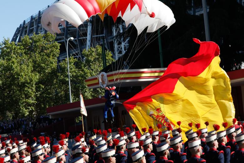 Las mejores imágenes del desfile del Día de la Hispanidad