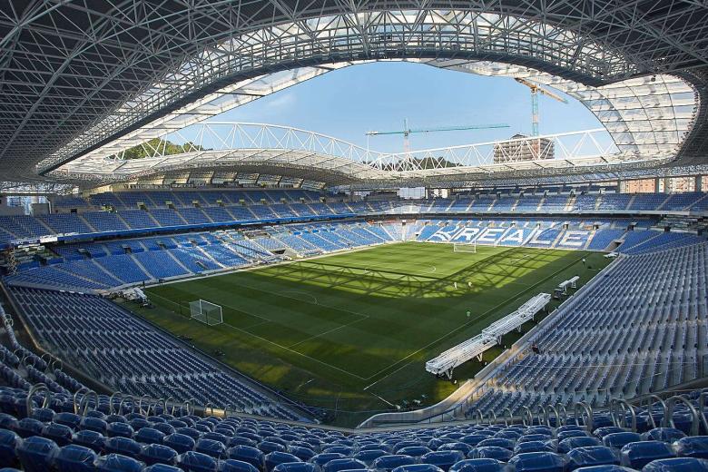 Estadio de Anoeta en San Sebastián