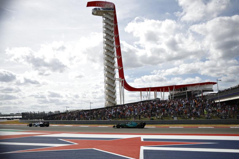 El circuito de Austin, que justo este 2022 cumplió 10 años consecutivos como trazado del Gran Premio de Estados Unidos de F1