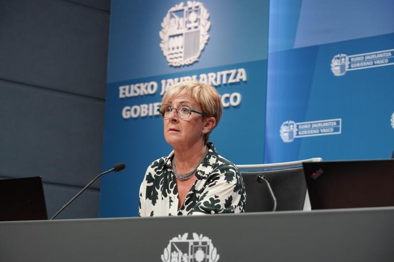 La consejera de Desarrollo Económico, Competitividad y Medio Ambiente de Euskadi, Arantxa Tapia.