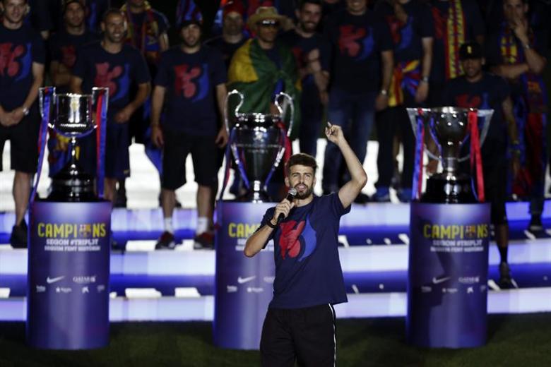El capitán del FC Barcelona cosechó los dos tripletes con el club azulgrana
