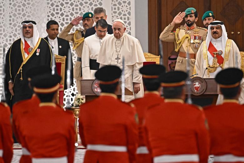 El Papa, en Bahrein