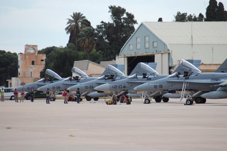 Para la activación Eagle Eye 22-03 se ha contado con la participación total de unos 2100 efectivos y medios asignados al Mando Operativo Aeroespacial (MOA), bajo control operativo del Mando de Operaciones (MOPS). Por parte de la Armada ha participado la fragata Blas de Lezo (F-103), y la UDAA Alhambra por parte del Ejército de Tierra.