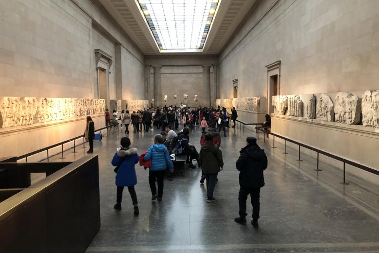 El British Museum dedica una sala entera solo a los frisos del Partenón