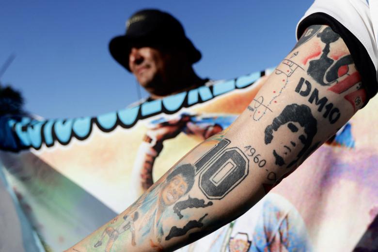 El sorprendente tatuaje de un aficionado argentino