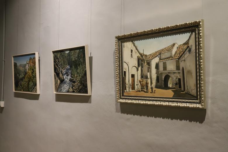 Inauguración de la exposición 'Paisajes y Recuerdo', de Manuel Muñoz