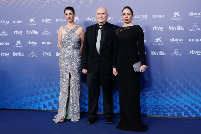 at photocall for the 37th annual Goya Film Awards in Sevilla on Saturday 11 February, 2023.