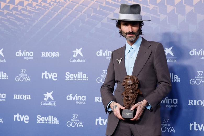 Singer Leiva during the 37th annual Goya Film Awards in Sevilla on Saturday 11 February, 2023.
en la foto : mejor cancion original