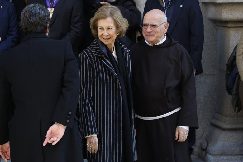 Queen Sophia Spain visit Cristo Medinacelli in madrid 03 March 2023